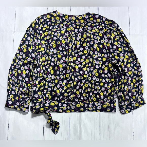 Madewell - French Floral Wrap Blouse - Picture 3 of 3